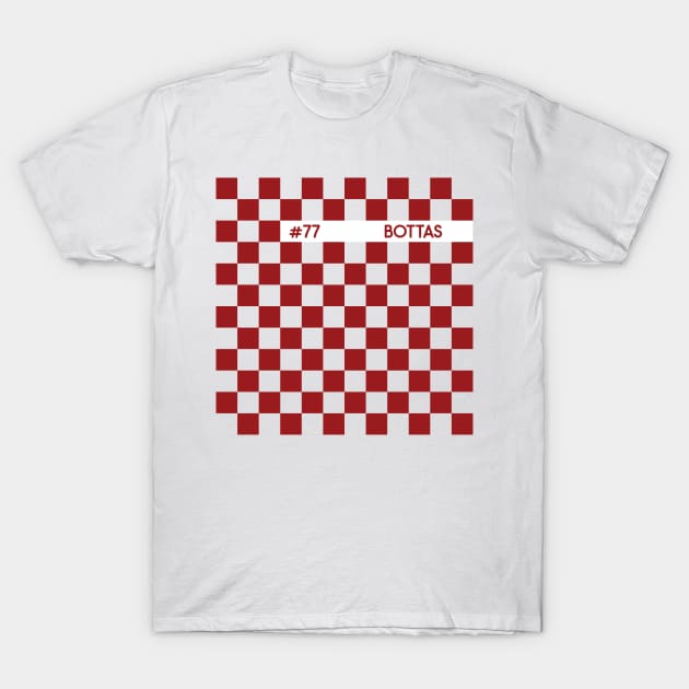 Valtteri Bottas Racing Flag - 2022 Season T-Shirt by GreazyL